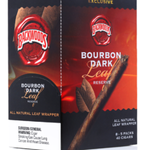 backwoods bourbon dark leaf reserve limited edition cigars 8/5ct