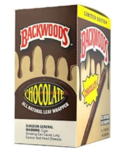 1 box of backwoods cigar chocolate flavor