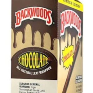 1 box of backwoods cigar chocolate flavor