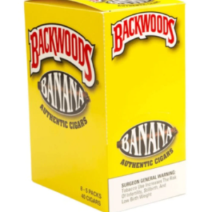 backwoods box of banana cigars 40cigars